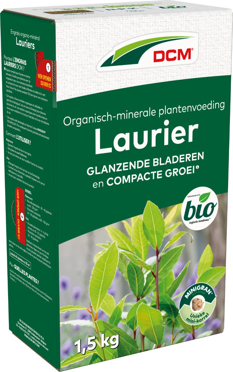 D&uuml;nger f&uuml;r Lorbeer und immergr&uuml;ne Str&auml;ucher