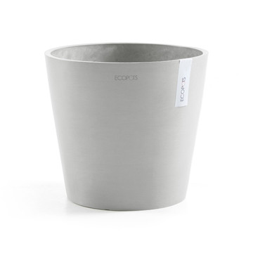 Ecopots Amsterdam white grey Ecopots Amsterdam white grey