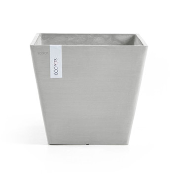 Ecopots Rotterdam White grey Ecopots Rotterdam White grey