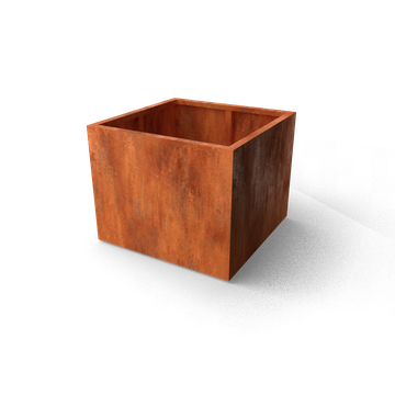 cortenstaal plantenbak 100x100x80 cm cortenstaal plantenbak 100x100x80 cm