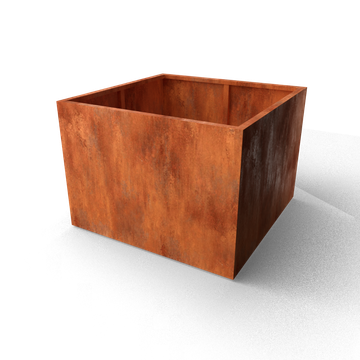 cortenstaal plantenbak 140x140x80 cm cortenstaal plantenbak 140x140x80 cm