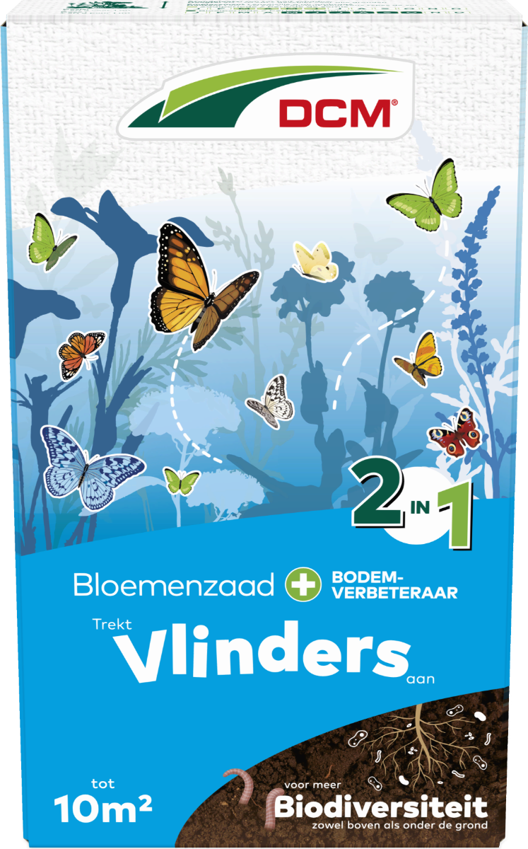 DCM Bloemenmengsel Vlinders 