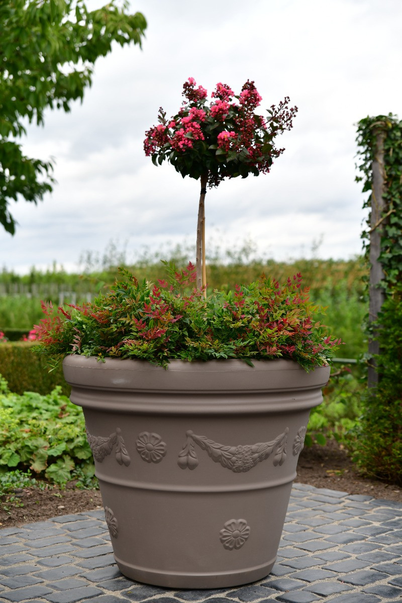 Plantenbak Felice taupe